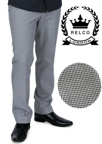 Pantaloni relco uomo dogtooth - pantaloni,