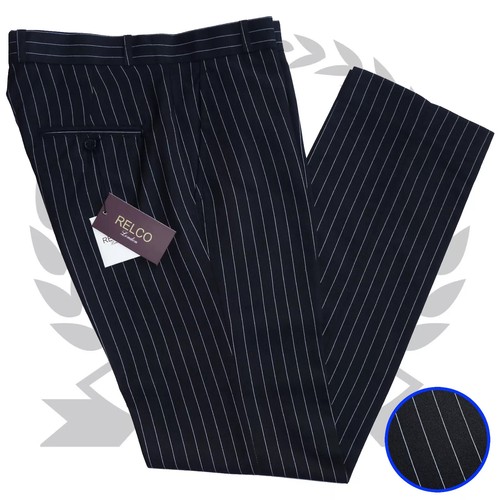 Pantaloni relco gessato sta - gessato,
