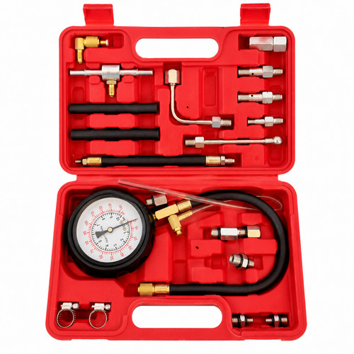 Fuel injection pressure test - injection,