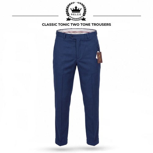 Pantaloni relco uomo blu tonic - relco,